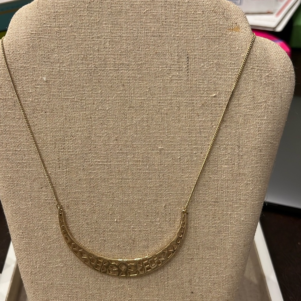 Stella & Dot Avalon Crescent Necklace